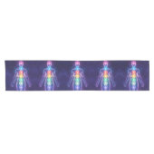 The 7 Chakras Kurzer Tischläufer (Horizontal)