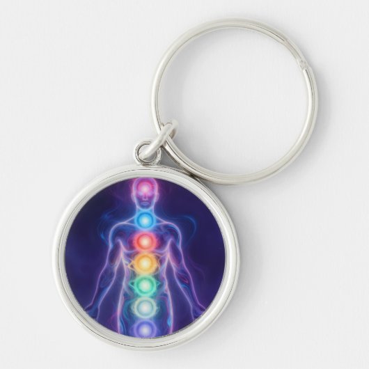 The 7 Chakras Schlüsselanhänger (Vorne)