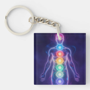  The 7 Chakras Schlüsselanhänger