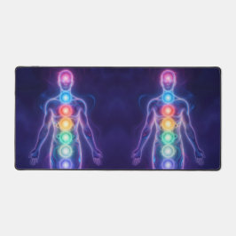 The 7 Chakras Schreibtischunterlage