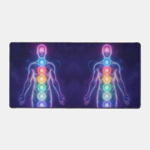  The 7 Chakras Schreibtischunterlage