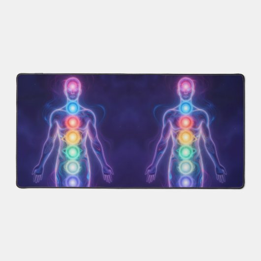  The 7 Chakras Schreibtischunterlage (Vorderseite)
