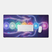  The 7 Chakras Schreibtischunterlage (Tastatur & Maus)