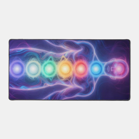  The 7 Chakras Schreibtischunterlage (Vorderseite)