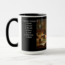 The 7 Satanic Virtues: Greed  Tasse
