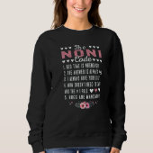 The A Noni Code Grandma Mothers Day Sweatshirt (Vorderseite)