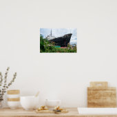 The Abandoned TSS Duke of Lancaster Ship Poster (Küche)