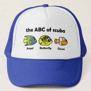 The ABC of Scuba Truckerkappe