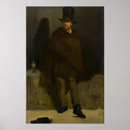 The Absinthe Drinker by Manet - Poster