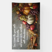 The Abundance of Psalm 65:11 Banner (Vertikal)