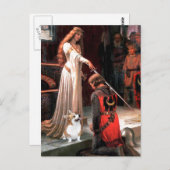 The Accolade - Pembroke Welsh Corgi 2 Postkarte (Vorne/Hinten)