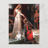 The Accolade - Pembroke Welsh Corgi 2 Postkarte (Vorderseite)