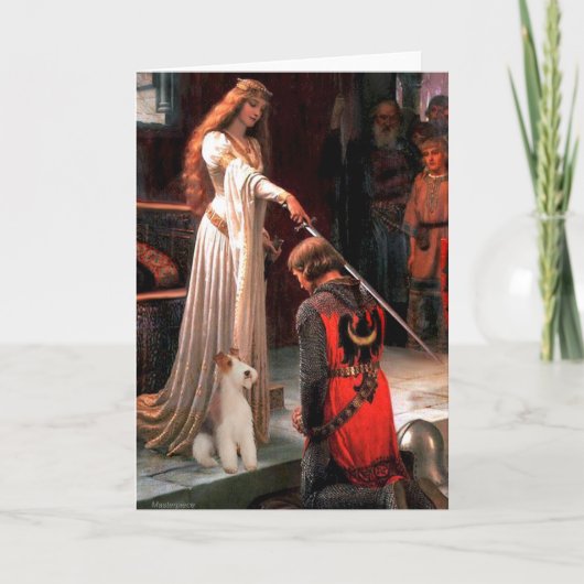 The Accolade - Wire Fox Terrier #4 Karte (Vorderseite)