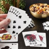 The Ace of Bushido Spielkarten (In Situ)