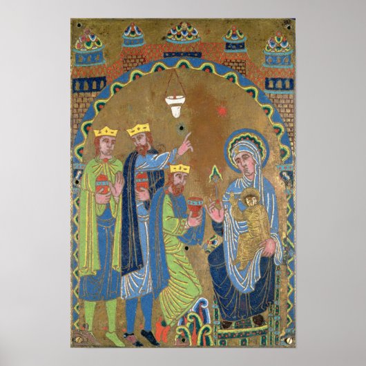 The Adoration of the Magi, c.1189 Poster (Vorne)