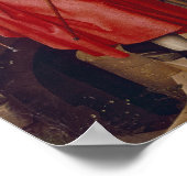 The Adoration of the Magi, c.1455 Poster (Ecke)