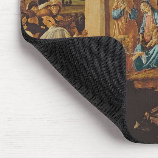 The Adoration of the Magi, c.1478-82 Mousepad (Ecke)