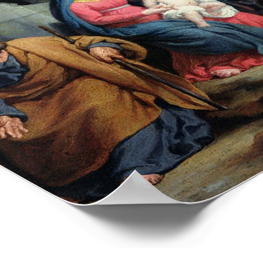 The Adoration of the Magi, c.1833-36 Poster (Ecke)