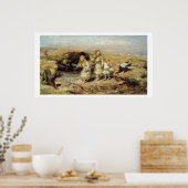 The Adventure, 1883 (Öl auf Leinwand) Poster (Küche)