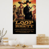 "The Adventures of Loop & Rhett" Ein Blatt Poster (Küche)