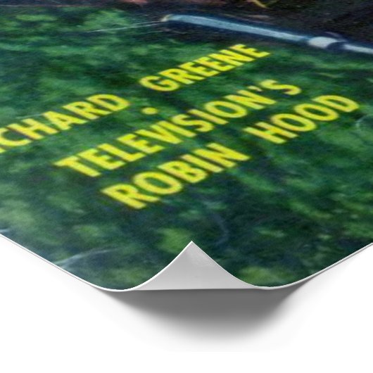 The Adventures of Robin Hood Poster (Ecke)