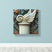 The Aeon Pillar Leinwanddruck (Insitu (Holzboden))