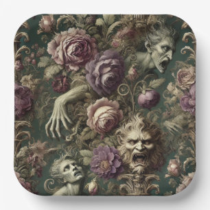 The After Hours Reliqué - Gotisches Barock Pappteller