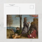 The Agony in the Garden by Raphael Postkarte (Vorne/Hinten)