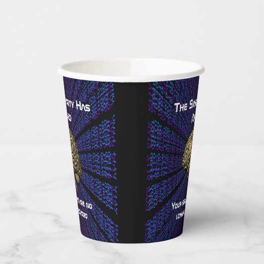 The AI Singularity Has Arrived Pappbecher (Links)