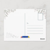 The Ais Ikat Tepi Malaysia Postkarte (Rückseite)