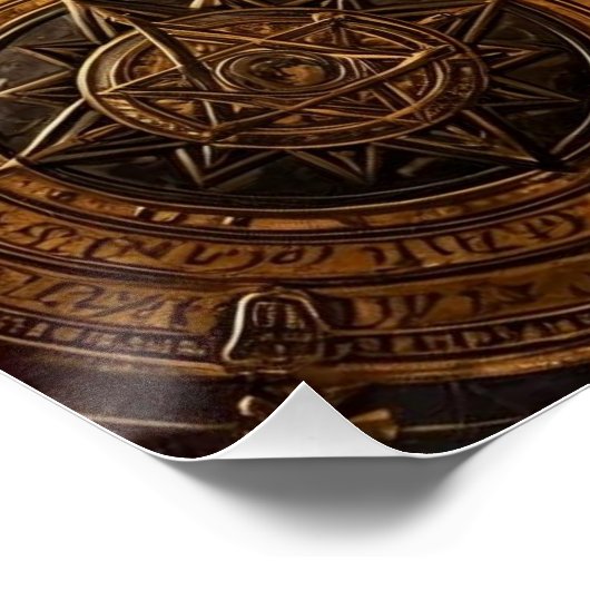 The Alchemist’s Chartroom Poster (Ecke)