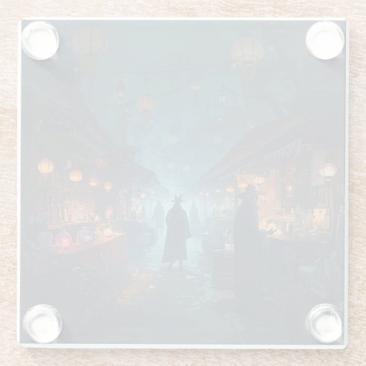 The Alchemist’s Lanterns Glasuntersetzer (Rückseite)