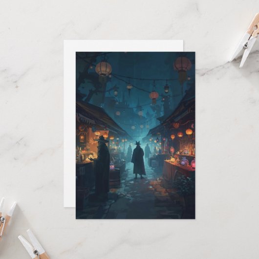 The Alchemist’s Lanterns Karte (Vorderseite/Rückseite Beispiel)