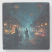 The Alchemist’s Lanterns Steinuntersetzer (Vorderseite)