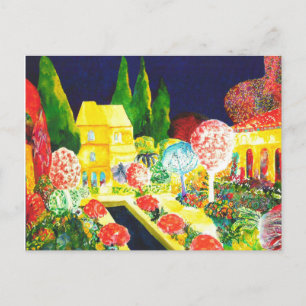 The Alhambra by Night. Postkarte