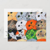 The Alien Among Us Postcard Postkarte (Vorne/Hinten)