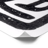 The 'All-Powerful' Seal of Lao-Tze Poster (Ecke)