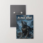 The Alpha Howl Button (Vorderseite/Rückseite)