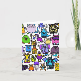 "the alphabet book" - Note Cards Karte