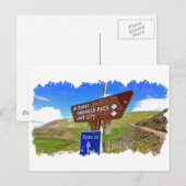 The Alpine Loop Postkarte (Vorne/Hinten)