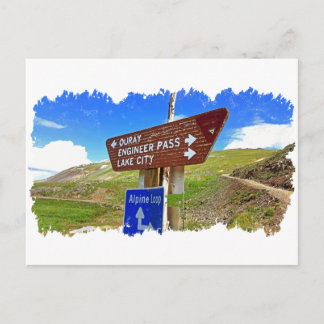 The Alpine Loop Postkarte