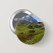 The Alps mountain range - Stunning! Button (Vorne & Hinten)