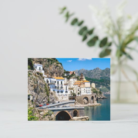 The Amalfi coadt of southern Italy Postkarte (Stehend Vorderseite)