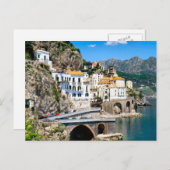 The Amalfi coadt of southern Italy Postkarte (Vorne/Hinten)