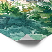 The Amalfi Coast, Italy Poster (Ecke)