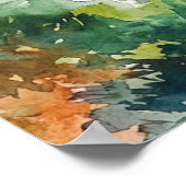 The Amalfi Coast, Italy Poster (Ecke)