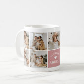 The Amamos Abuela Personalisiertes Foto Kaffee Tas Kaffeetasse (Vorderseite Links)