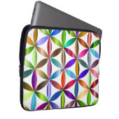 The Amazing Flower of Life on an Electronics Bag Laptopschutzhülle (Vorne Rechts)