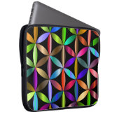 The Amazing Flower of Life on an Electronics Bag Laptopschutzhülle (Vorne Rechts)
