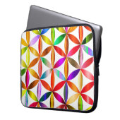 The Amazing Flower of Life on an Electronics Bag Laptopschutzhülle (Vorderseite Links)